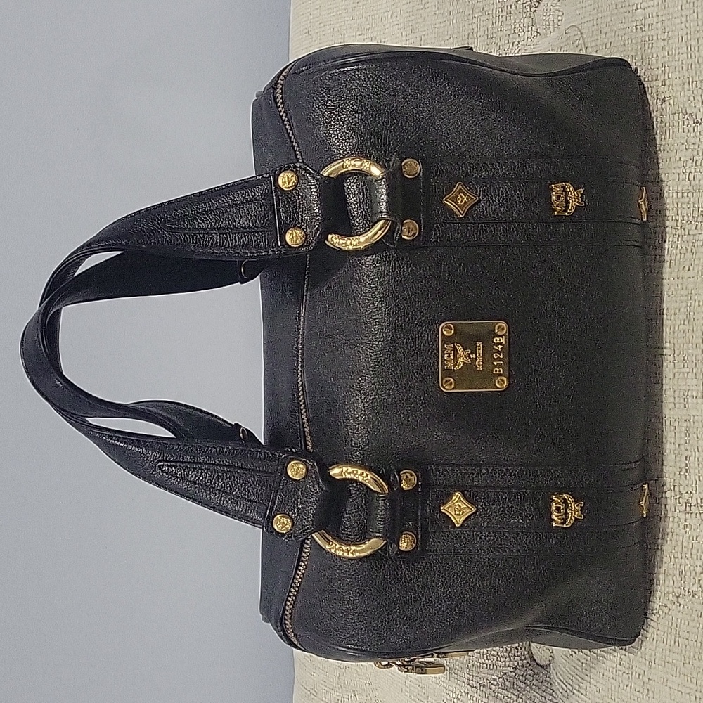 Mcm Boston Bag